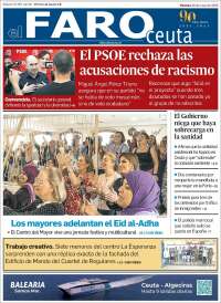 Portada de El Faro de Ceuta (Spain)