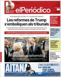 Portada de El Periódico de Catalunya (Spain)