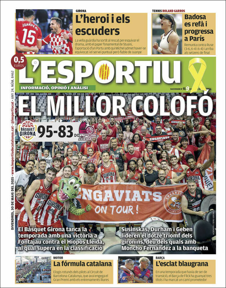 Portada de L'Esportiu : Girona (Spain)