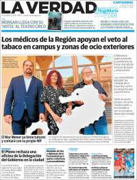 Portada de La Verdad de Cartagena (Spain)