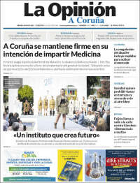 Portada de La Opinión de A Coruña (Spain)