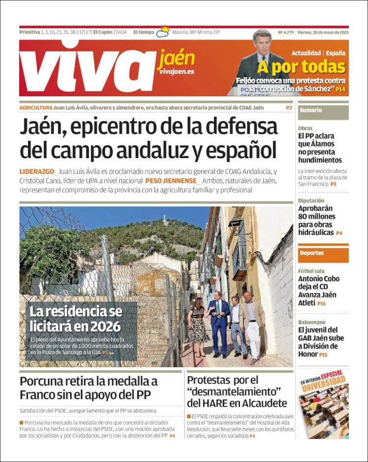 Portada de Viva Jaén (Spain)