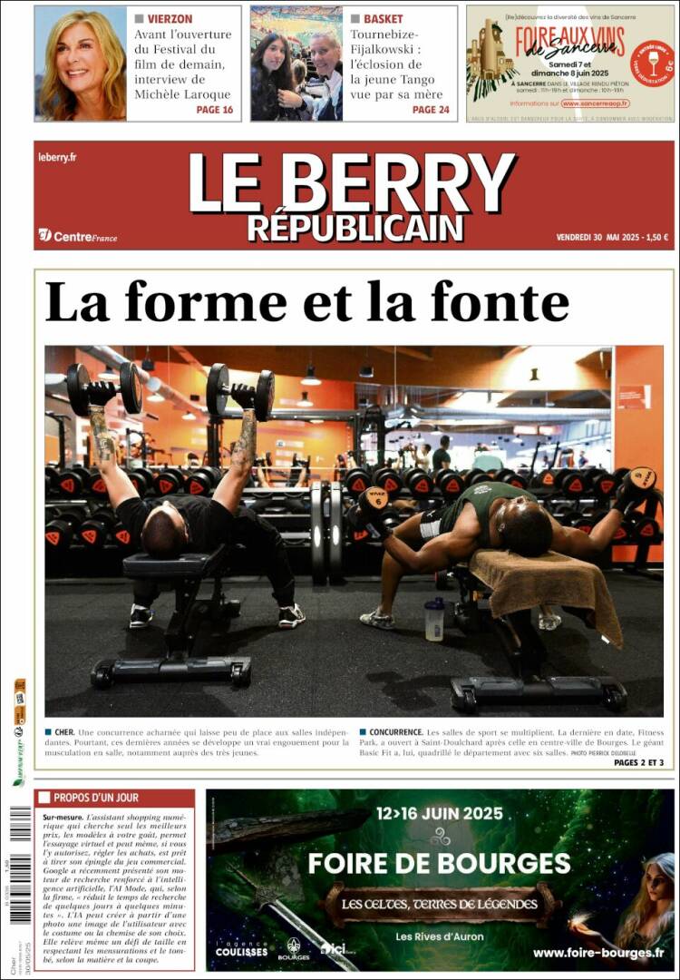 Portada de Berry Republicain (France)