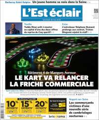 Portada de L'Est Eclair (France)