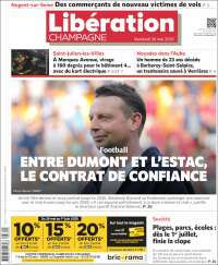 Portada de Libération Champagne (France)