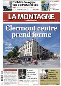 Portada de La Montagne (Francia)