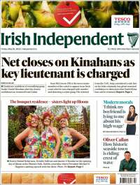 Portada de Irish Independent (Irlande)