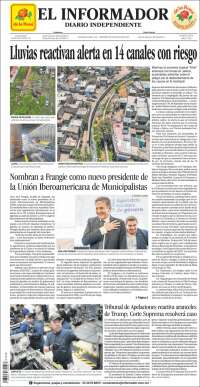 Portada de El Informador (Mexico)