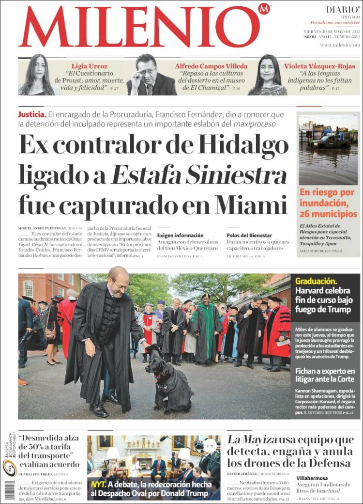 Portada de Milenio de Hidalgo (México)