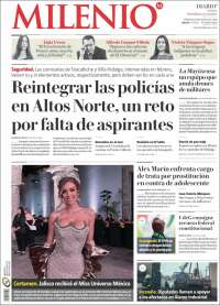 Portada de Milenio - Jalisco (Mexico)
