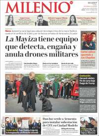 Portada de Milenio de Puebla (Mexico)
