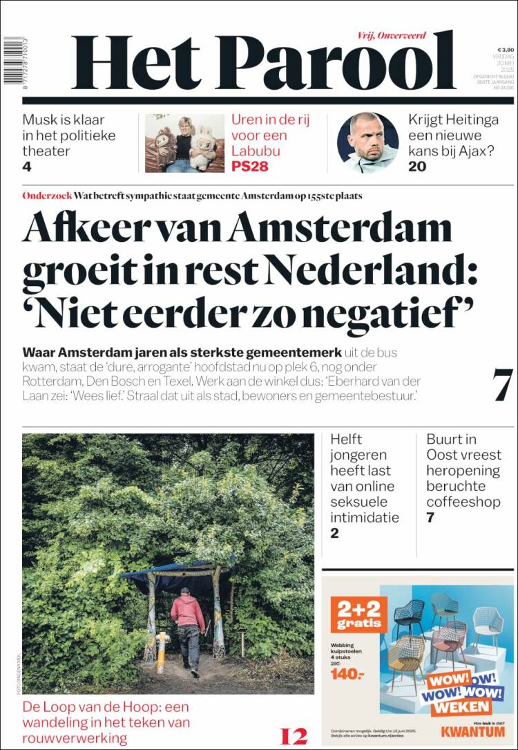 Portada de Het Parool (Netherlands)