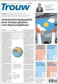 Portada de Trouw (Netherlands)