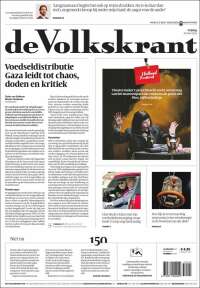 Portada de De Volkskrant (Netherlands)
