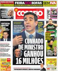 Portada de Correio da Manhã (Portugal)