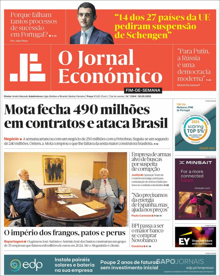 Portada de Oje (Portugal)