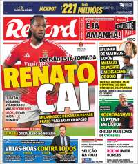 Portada de Record (Portugal)