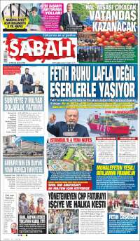 Portada de Sabah (Turkey)