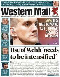 Portada de Western Mail (United Kingdom)