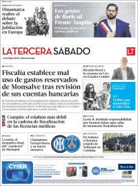 Portada de La Tercera (Chile)