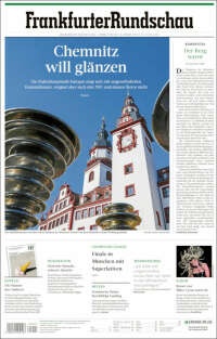 Portada de Frankfurter Rundschau (Germany)