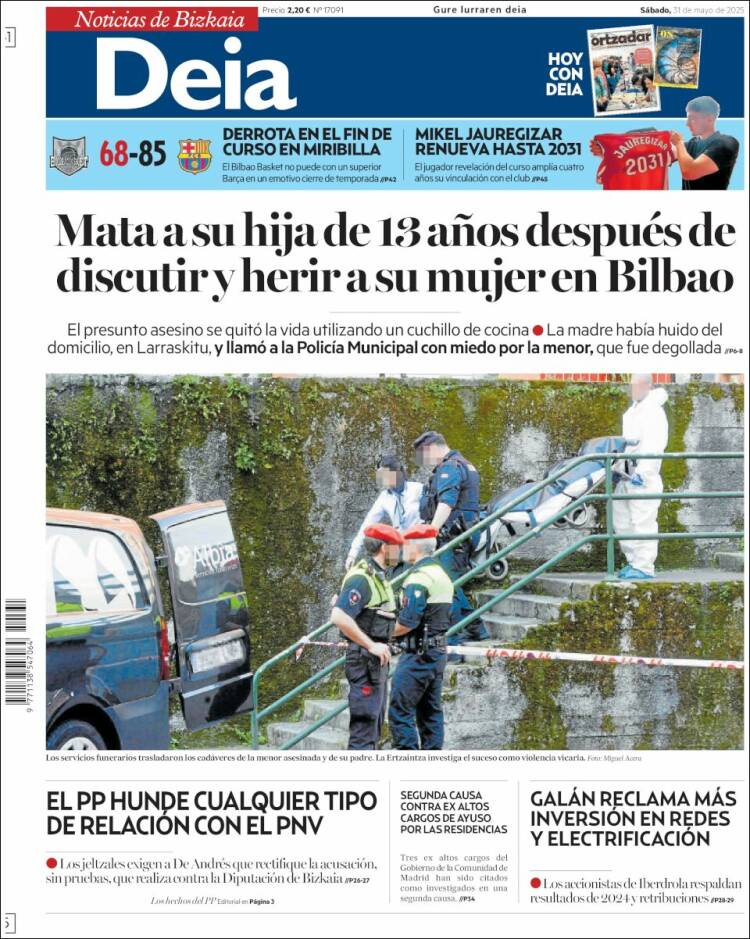 Portada de Deia (España)