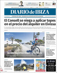 Portada de Diario de Ibiza (Espagne)