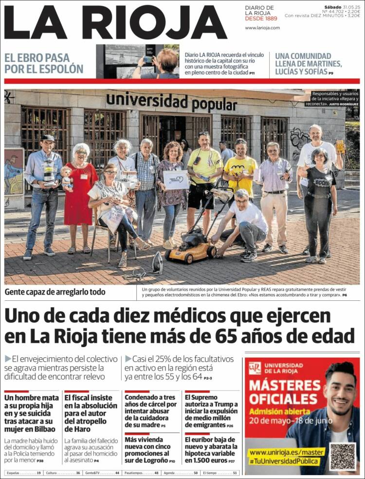 Portada de La Rioja (España)