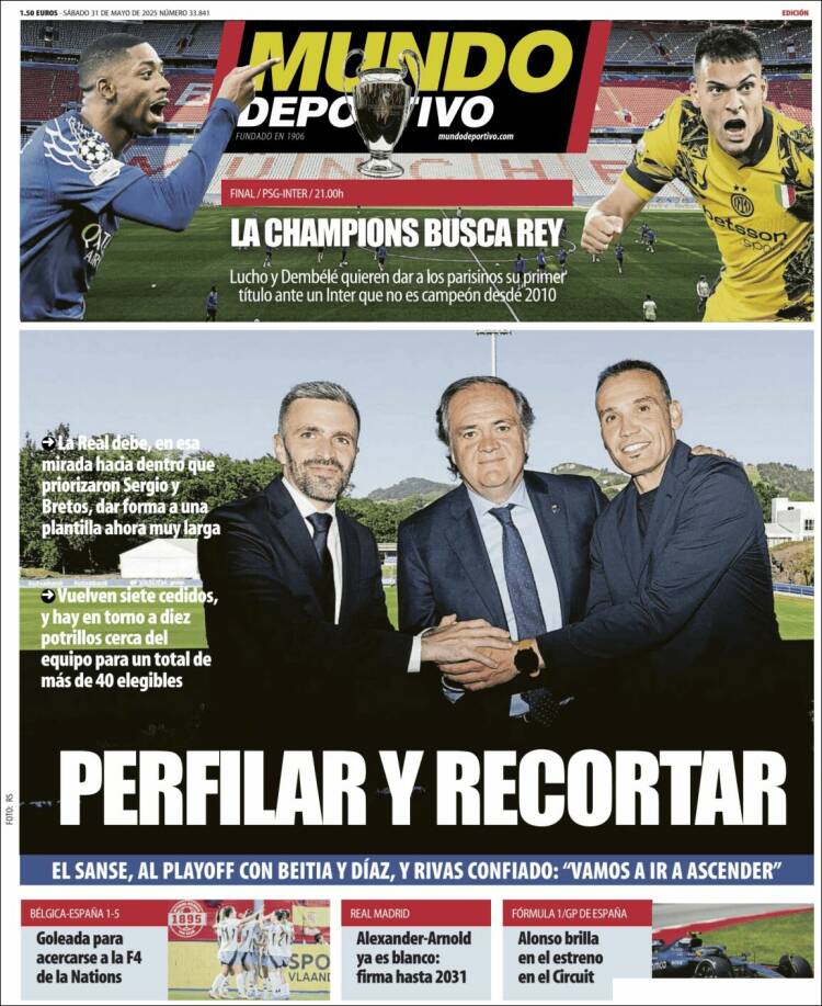 Portada de Mundo Deportivo Gipuzkoa (España)