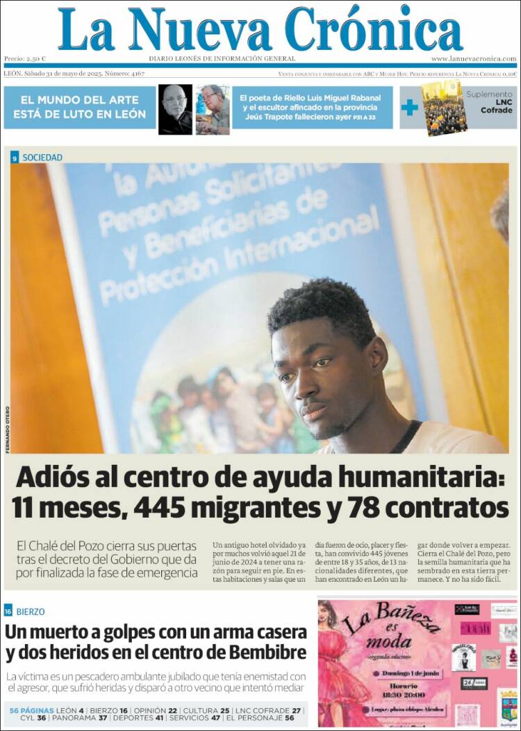 Portada de La Nueva Crónica (España)