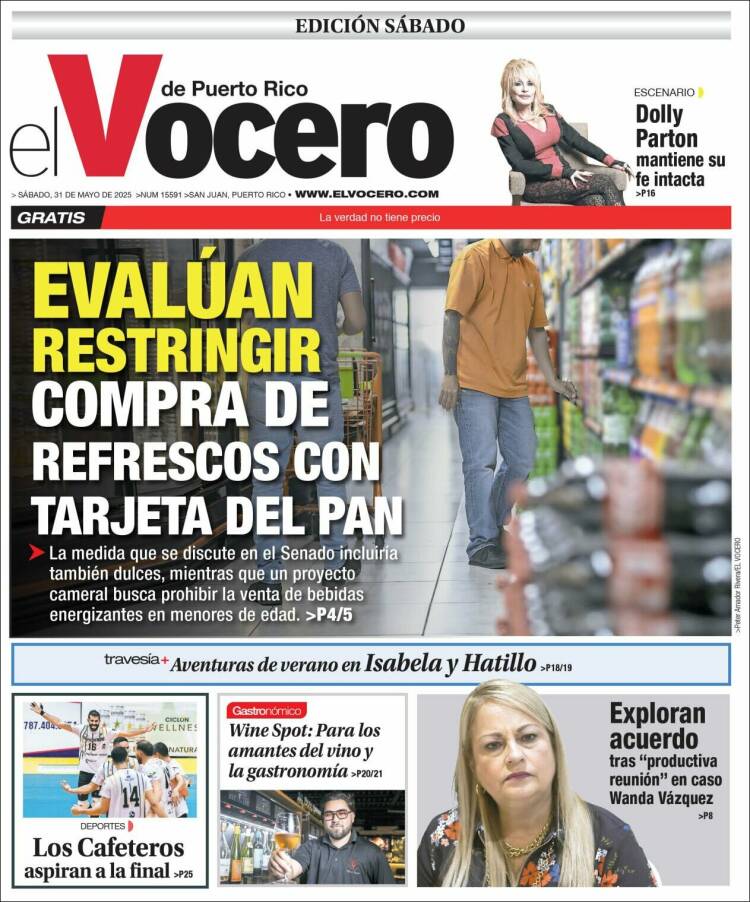 Portada de Vocero (Puerto Rico)