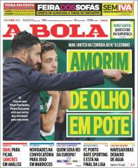 Portada de A Bola (Portugal)