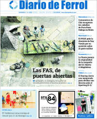 Portada de Diario de Ferrol (Spain)