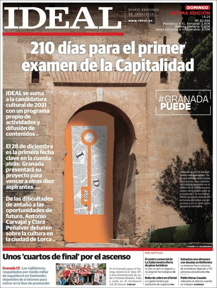 Portada de Ideal (España)