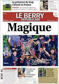 Portada de Berry Republicain (Francia)