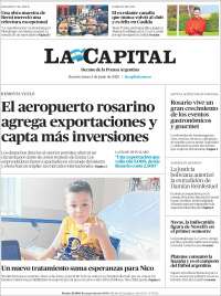 Portada de La Capital - Rosario (Argentina)