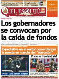 Portada de El Esquiu (Argentine)