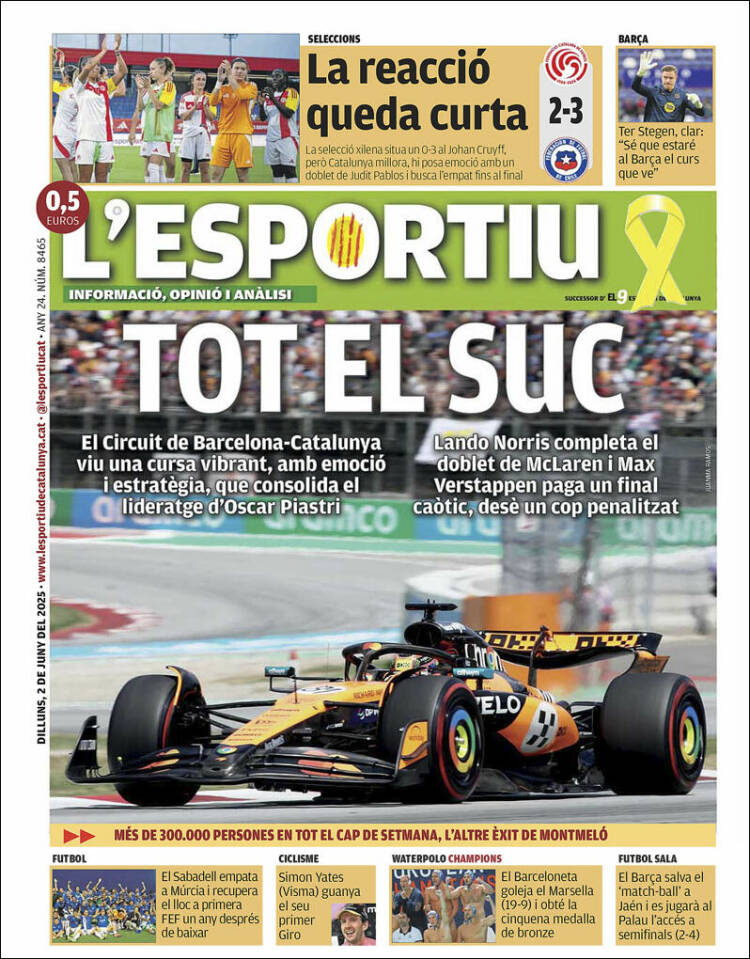 Portada de L'Esportiu (España)