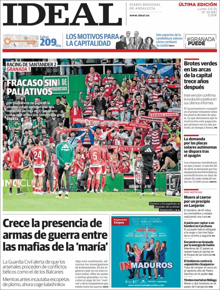 Portada de Ideal (España)