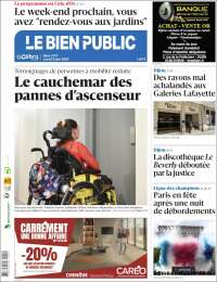Portada de Le Bien Public (France)
