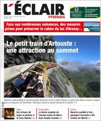 Portada de L'Eclair des Pyrénées (France)