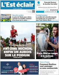 Portada de L'Est Eclair (France)