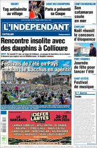 Portada de Le Indépendant (France)