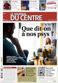 Portada de Le Journal du Centre (France)