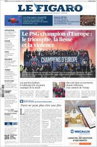 Portada de Le Figaro (France)