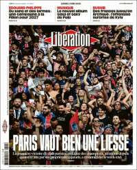 Portada de Libération (France)
