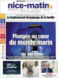 Portada de Nice-Matin (France)