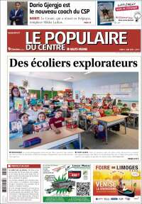 Portada de Le Populaire du Centre (France)
