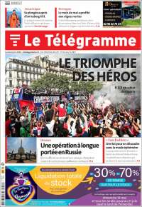 Portada de Télégramme (France)