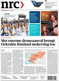 Portada de NRC Handelsblad (Países Bajos)
